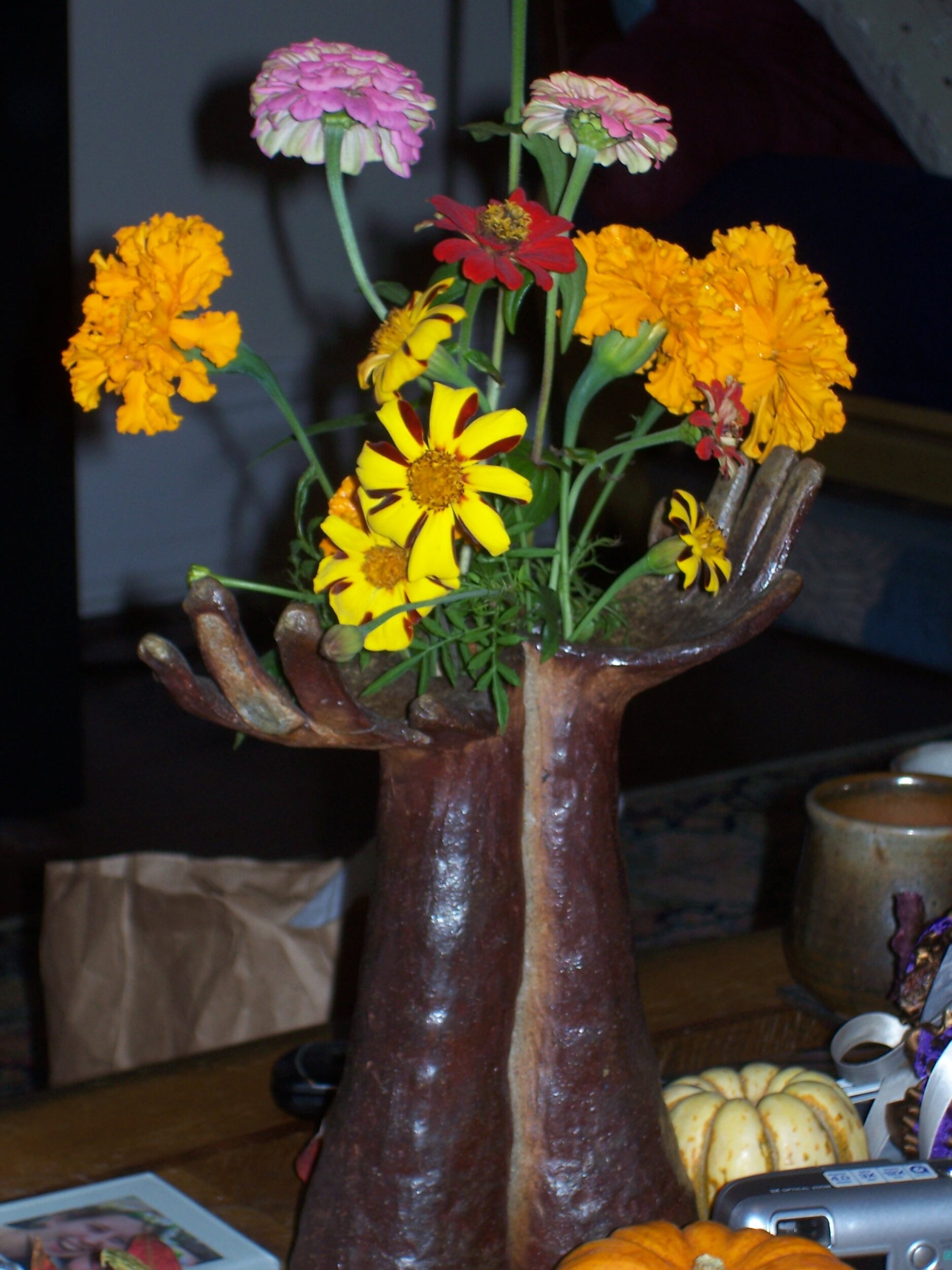 Vase made by Sadie Forsythe.